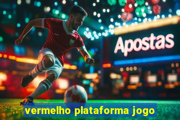 vermelho plataforma jogo